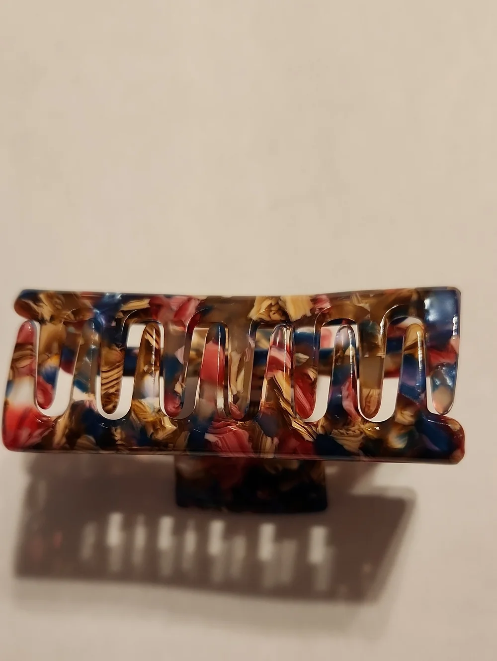 NWOT Acetate Hair Clip 3 inches